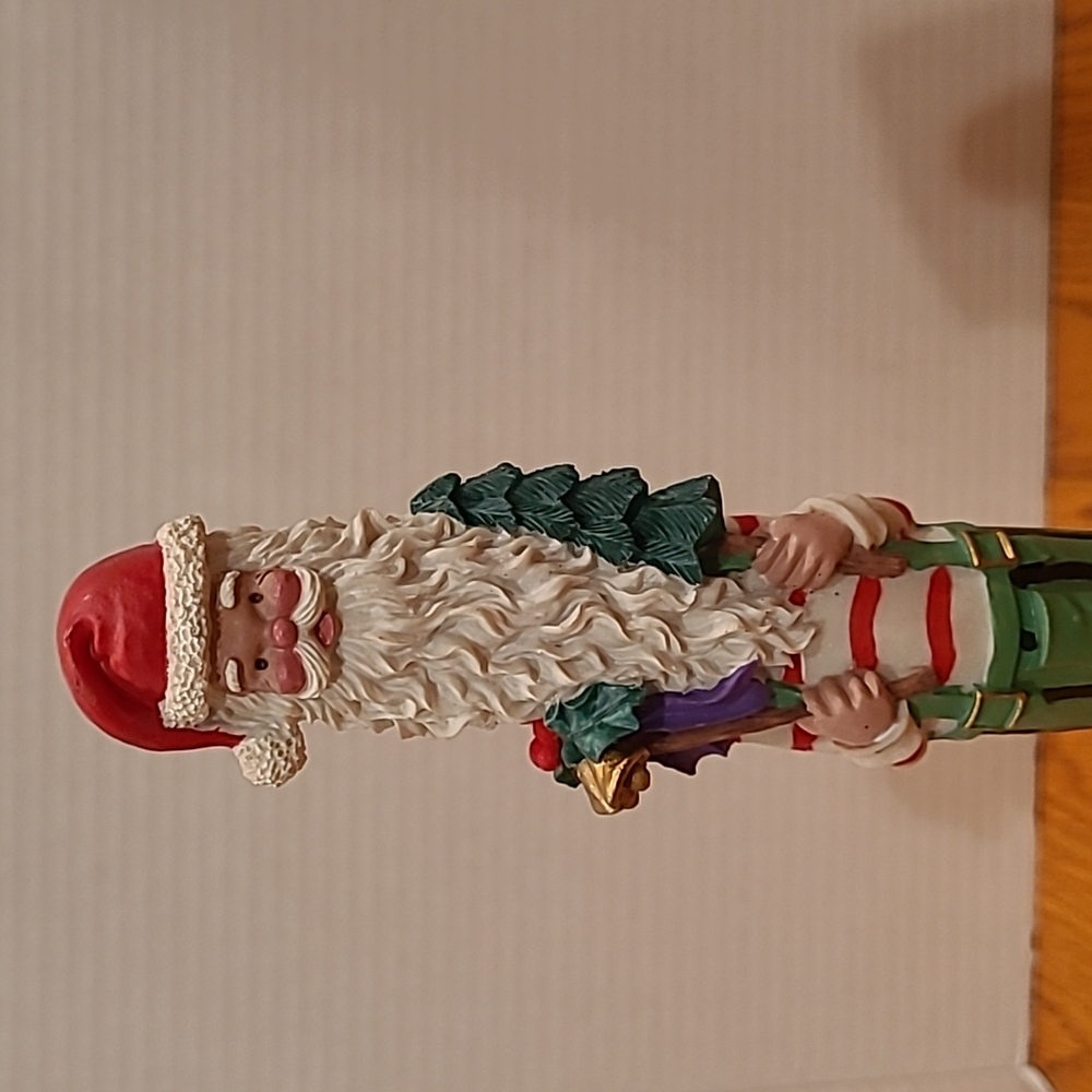 Vtg Windsor Collection Pencil Tall Skinny Santa Collectible Christmas Figurine